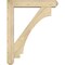 Ekena Millwork Imperial Craftsman Rough Sawn Bracket w/ Offset Brace, Douglas Fir, 6"W x 30"D x 38"H BKT0604X30X38IMP04RDF - alternate 3